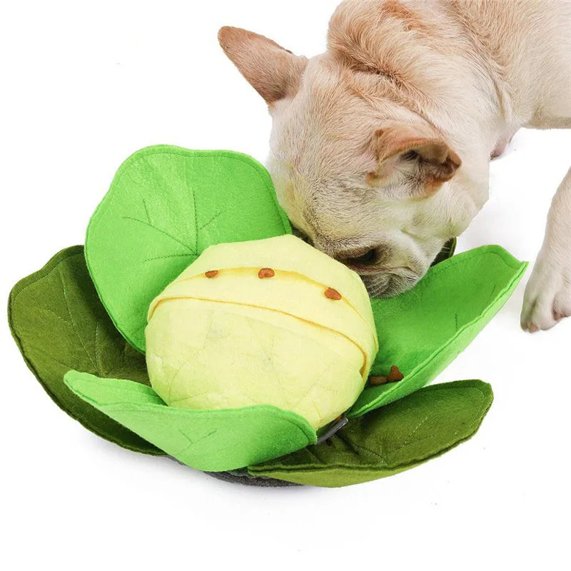Snuffle Mat For Dogs - สัตว์เลี้ยงสุนัข Snuffle สัตว์เลี้ยง Sniffing กะหล่ำปลีการฝึกอบรมขนแกะที่ถอดออกได้ Pads