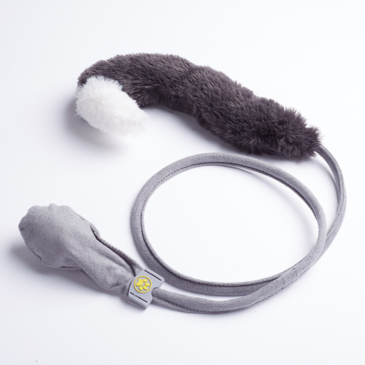 Electric Floppy Fish Dog Toy - ของเล่นปลาไฟฟ้าขยับได้ตลกๆ ของเล่นแมวแบบอินเทอร์แอคทีฟ ปลาตัวเล็กแบบมีถุงลม ของเล่นแมวแบบมีไม้จับ ของเล่นสุนัข