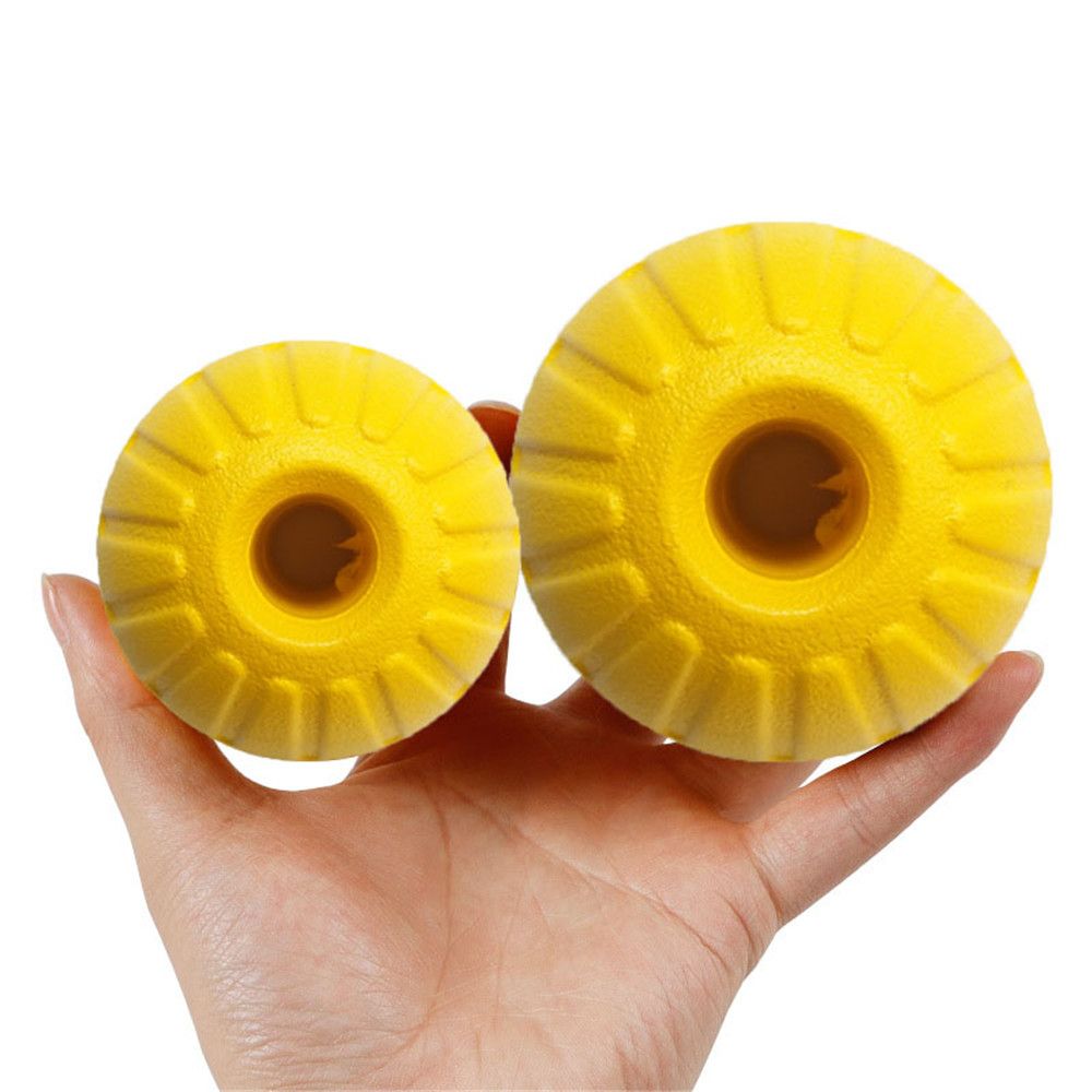 7 ซม./9 ซม.สีเหลืองทําลายลูกยา - Indestructible Dog Chew Toy บทวิจารณ์และราคา