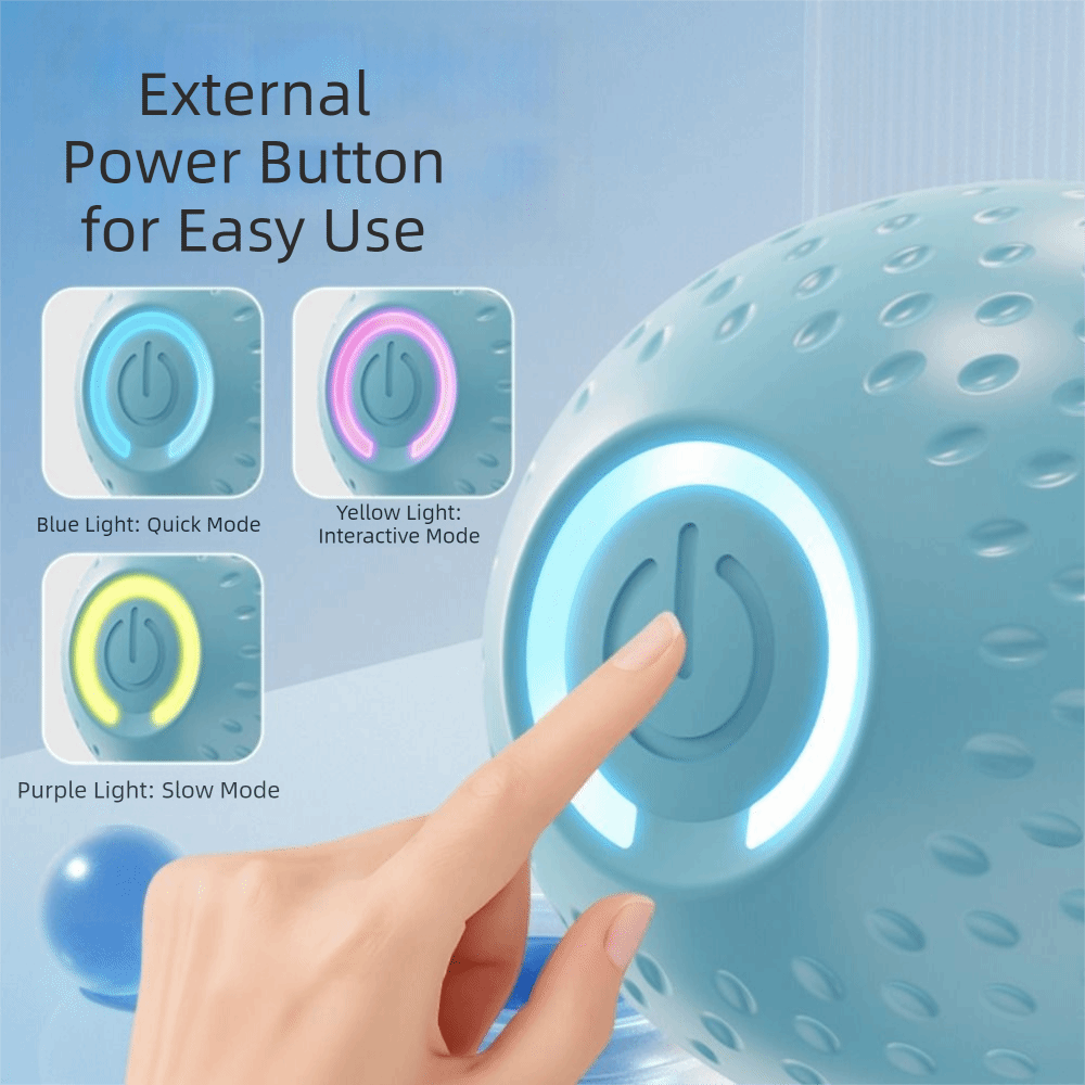 ลูกบอลของเล่นสัตว์เลี้ยงอัจฉริ - Automatic Moving Dog Ball บทวิจารณ์และราคา
