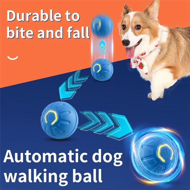 AT84-2PCS สมาร์ทโด๊กบอลอิเล็กท - Automatic Moving Dog Ball บทวิจารณ์และราคา
