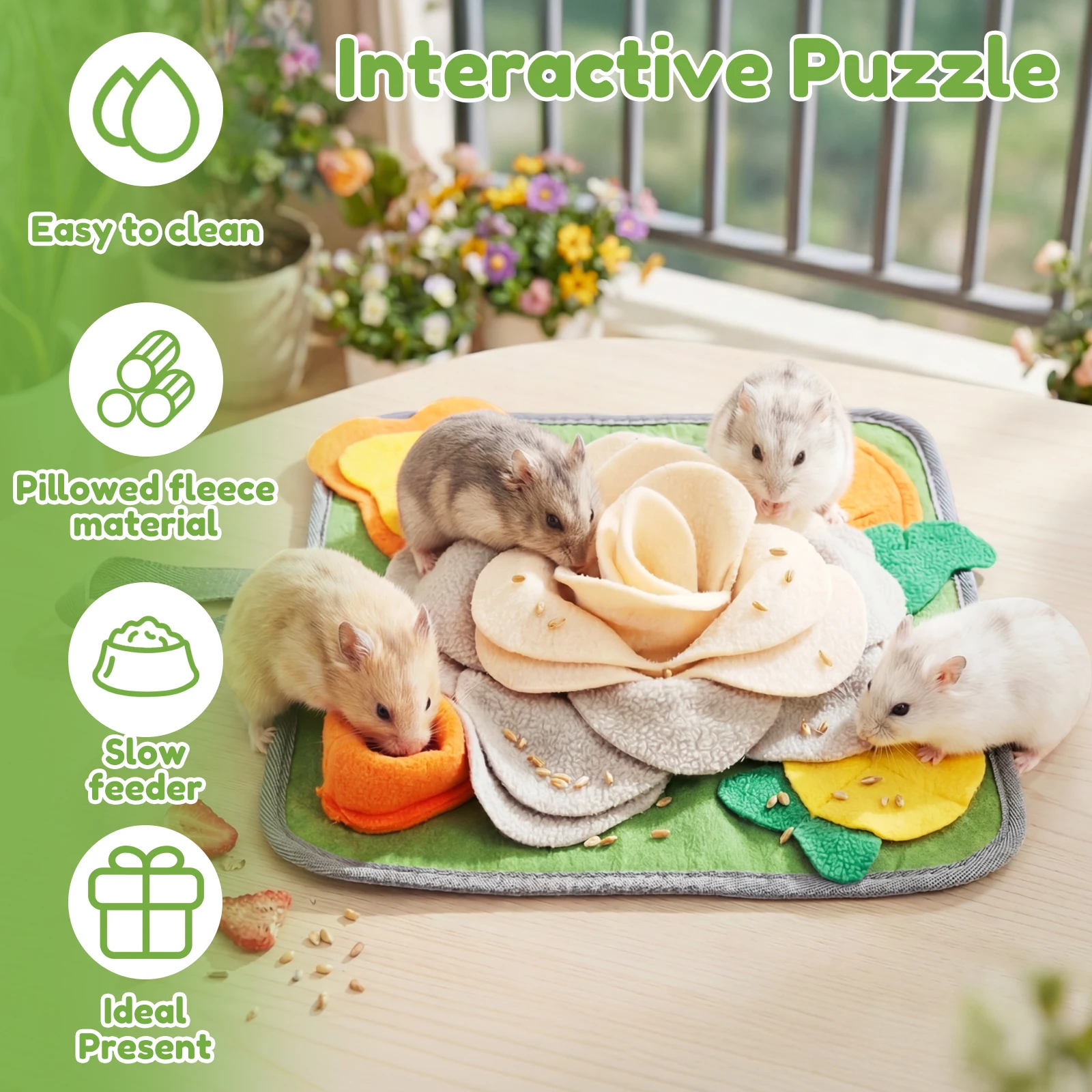 แผ่นรองดมกลิ่นสำหรับสัตว์เลี้ย - Snuffle Mat For Dogs บทวิจารณ์และราคา