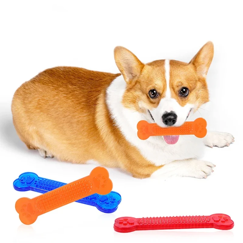 Super Tough Dog Bone Chew ของเ - Teeth Cleaning Dog Chew Bone บทวิจารณ์และราคา