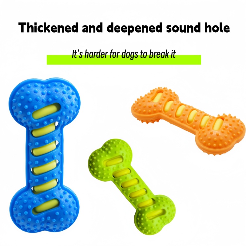ยางกัดรูปกระดูกสำหรับสุนัข ปลอ - Teeth Cleaning Dog Chew Bone บทวิจารณ์และราคา