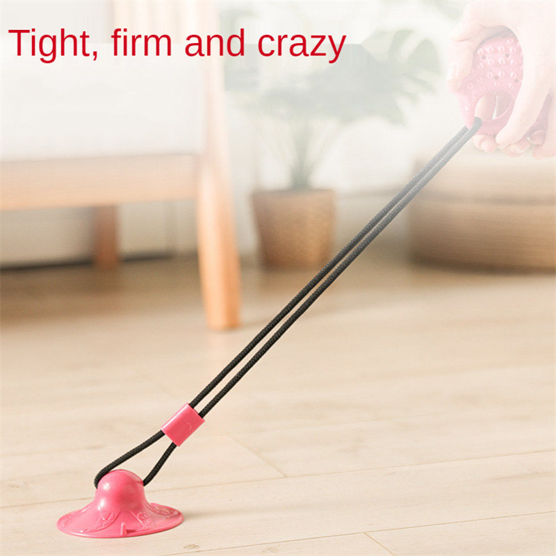ของเล่นสุนัขถ้วยดูดซิลิโคนลากจ - Suction Cup Dog Tug Toy บทวิจารณ์และราคา