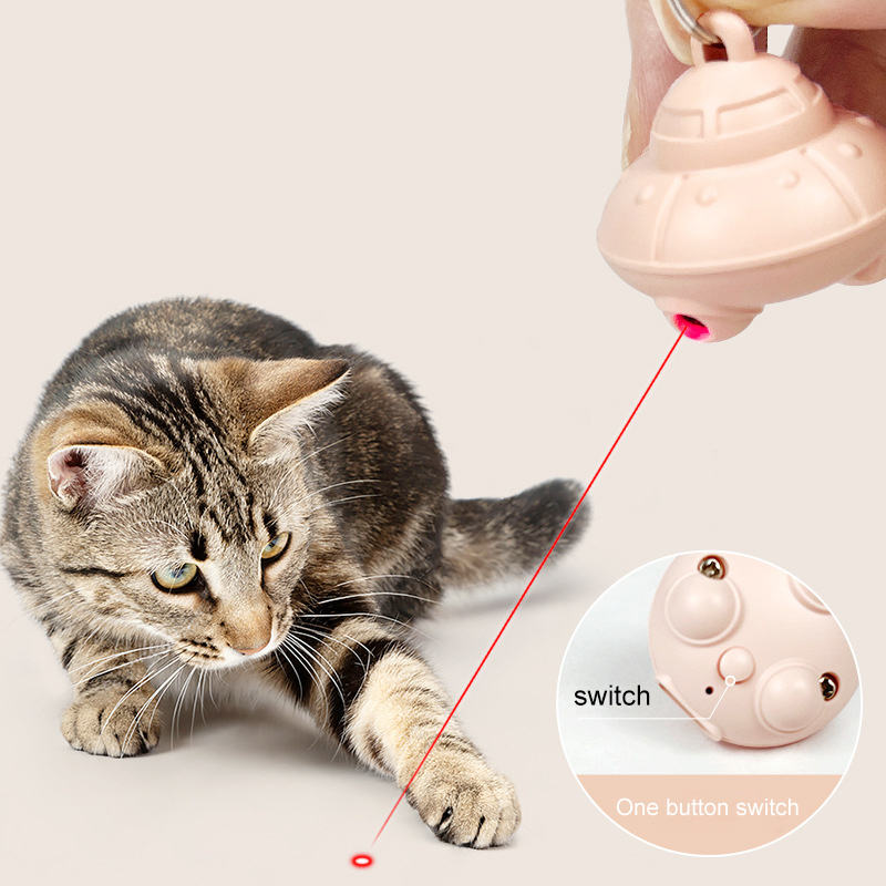 ของเล่นเลเซอร์สำหรับแมว ปลอกคอ - Laser Pointer Cat Toy Automatic บทวิจารณ์และราคา