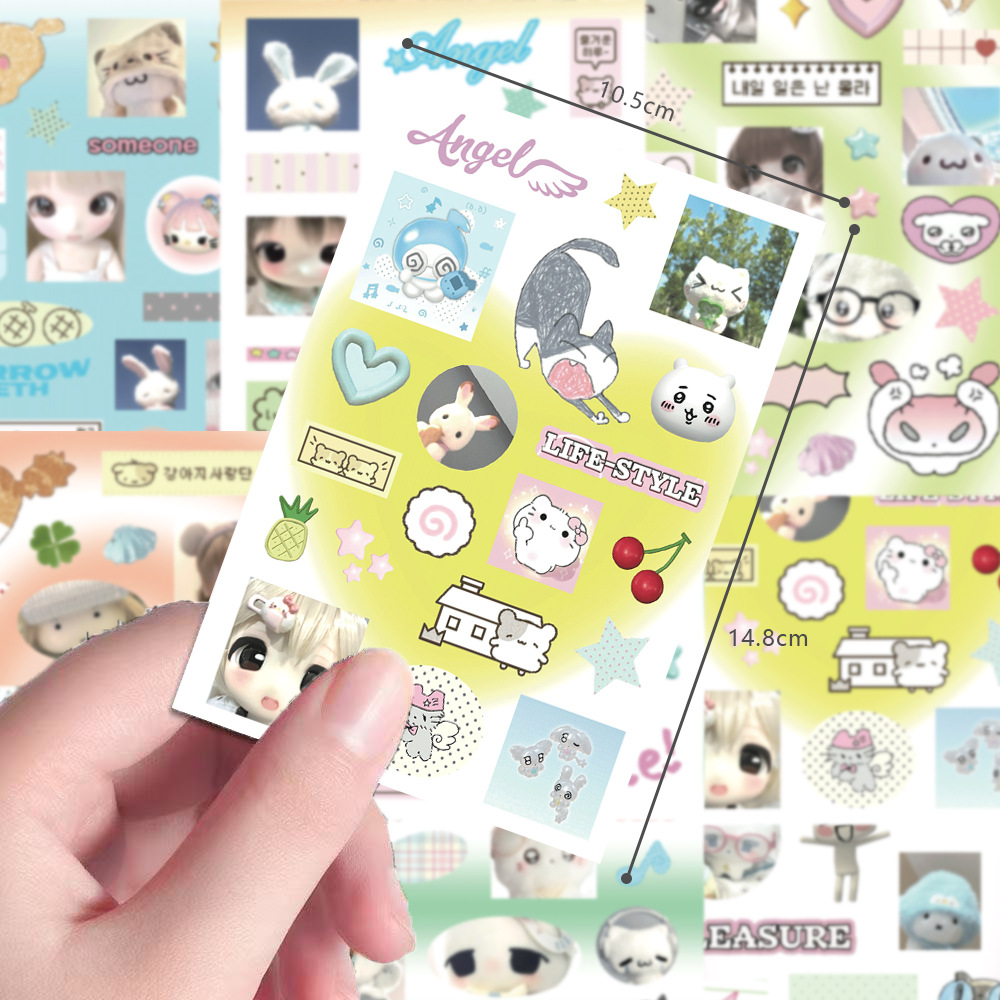 สติกเกอร์แมวน่ารักสไตล์อินสตาแ - Cat Toys บทวิจารณ์และราคา
