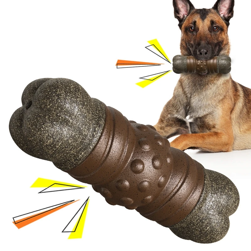 สุนัขขนาดใหญ่ Chew ของเล่น Tou - Indestructible Dog Chew Toy บทวิจารณ์และราคา