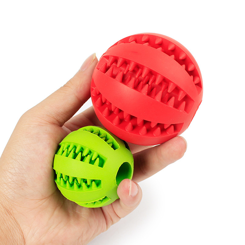 ของเล่นยางสำหรับสุนัข ลูกบอลจ่ - Rubber Treat Dispensing Dog Toy บทวิจารณ์และราคา