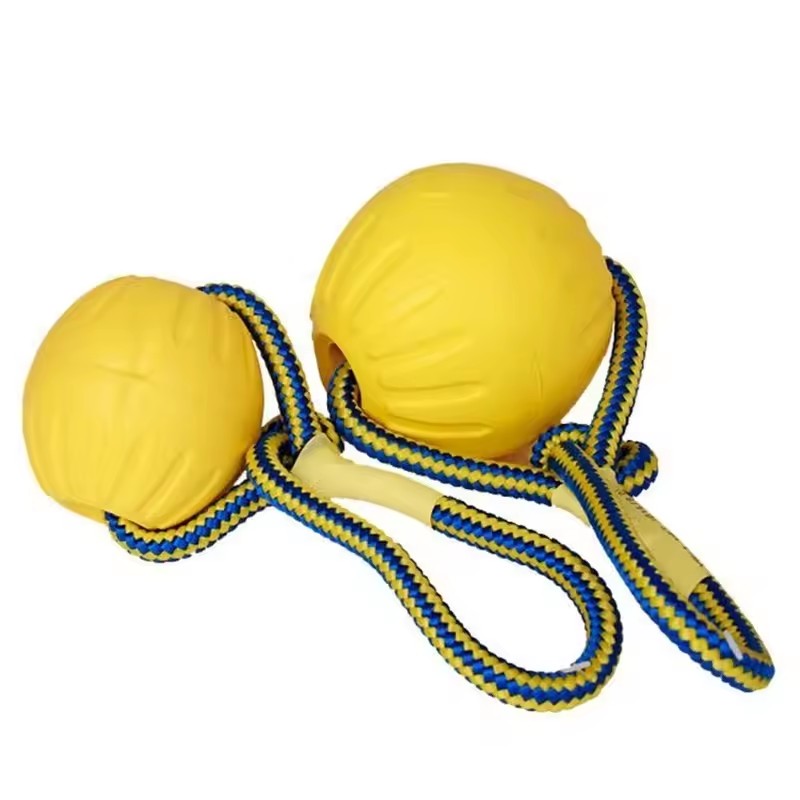 ของเล่นสุนัข 1 ชิ้น ลูกบอลยางก - Indestructible Dog Chew Toy บทวิจารณ์และราคา