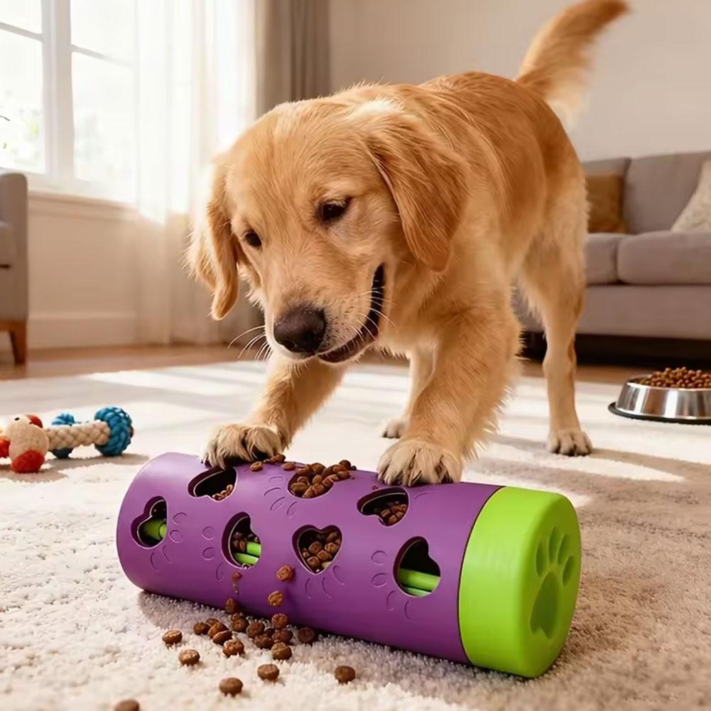 ของเล่นให้อาหารสัตว์เลี้ยงแบบถ - Dog Puzzle Feeder Toy บทวิจารณ์และราคา