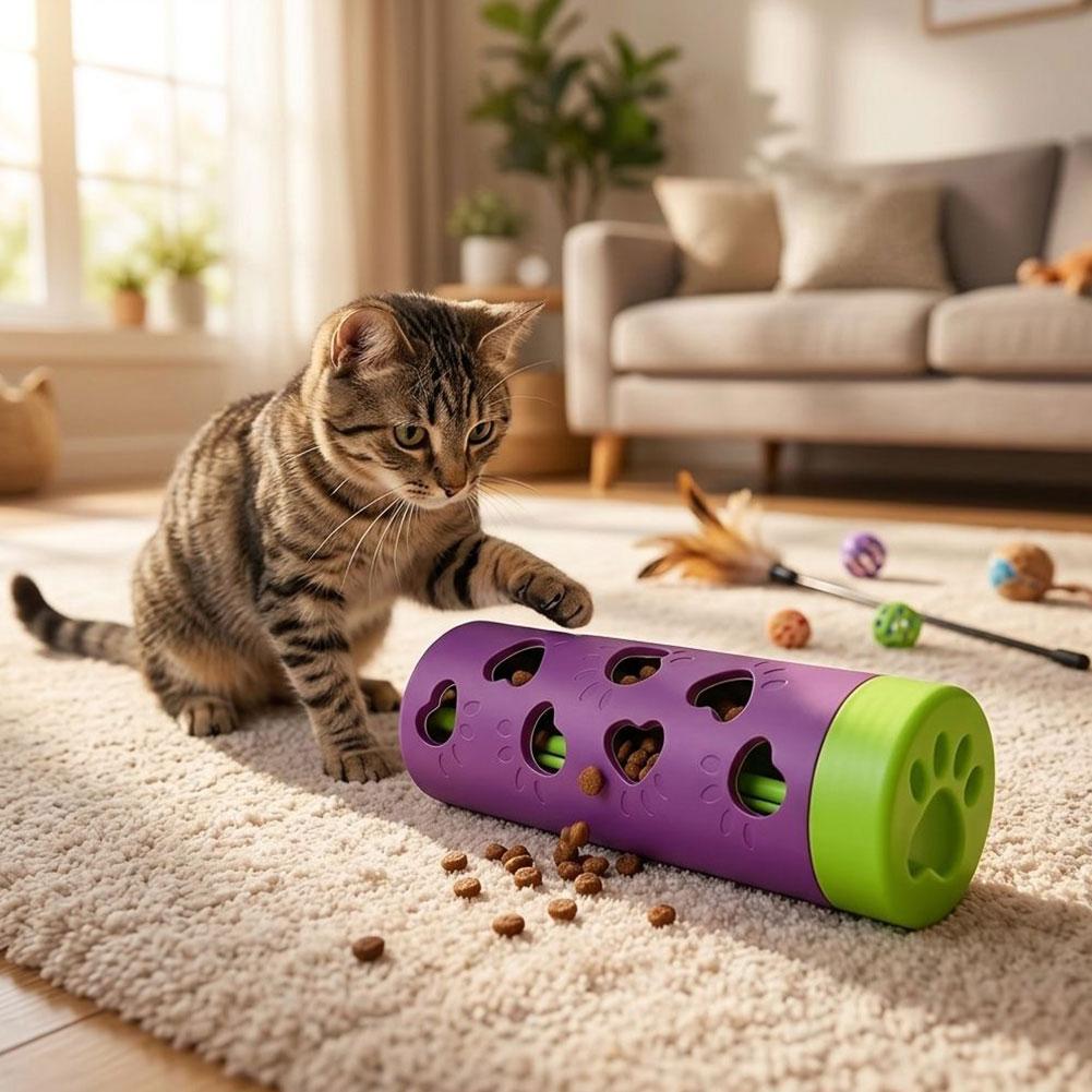 ของเล่นให้อาหารสัตว์เลี้ยงแบบถ - Dog Puzzle Feeder Toy บทวิจารณ์และราคา