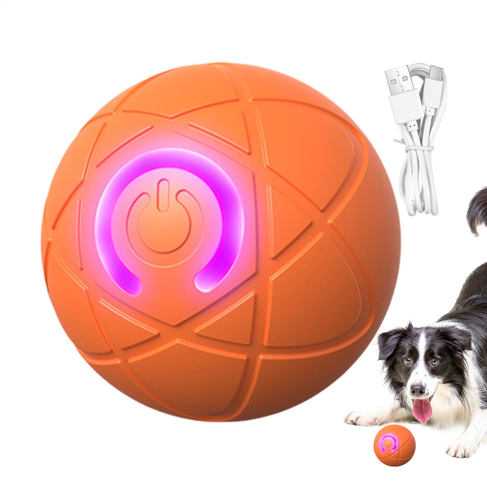 ของเล่นสุนัข ลูกบอลกลิ้งอัตโนม - Automatic Moving Dog Ball บทวิจารณ์และราคา