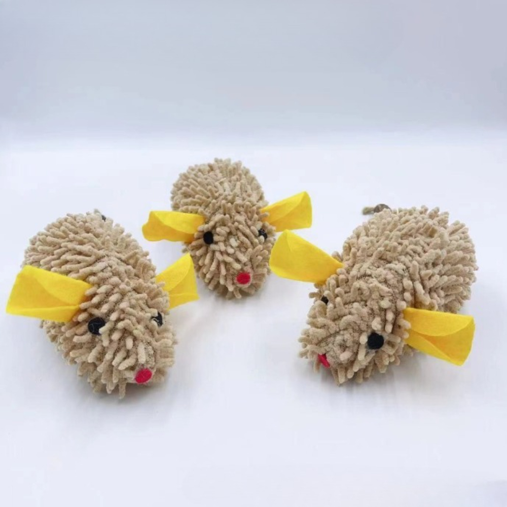 ของเล่นแมวรูปหนูใหญ่ แคทนิปจำล - Catnip Interactive Plush Mouse บทวิจารณ์และราคา